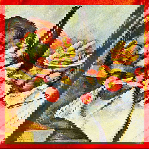 Cezanne Still Life With Apples Scarf - Weston