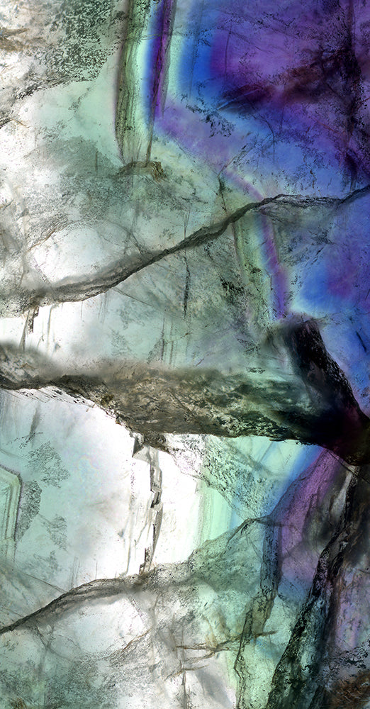 The Truly Fluorite Scarf (Made To Order)