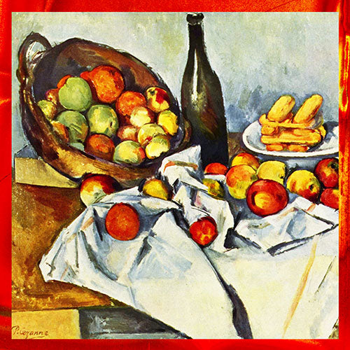 Cezanne Still Life With Apples Scarf