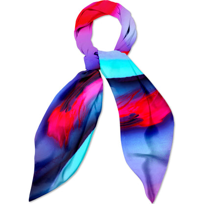 Cobalt Agate Scarf