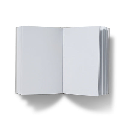 Blue Titanium Hardback Journal - Weston