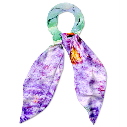 Charoite Gold Scarf