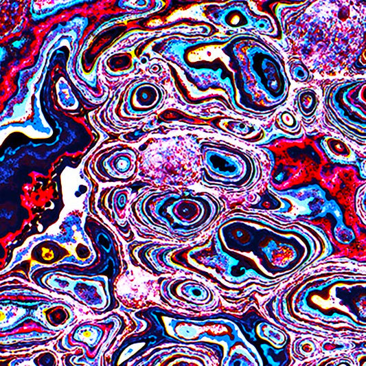 Fordite Zodiac Retro Scarf