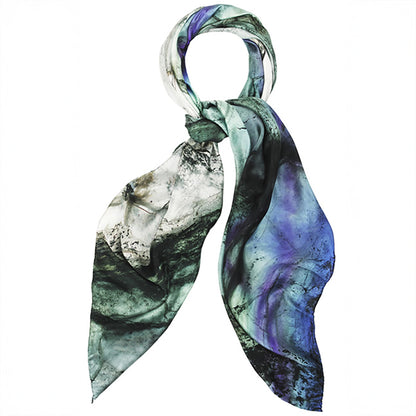 The Truly Fluorite Scarf (Made To Order)