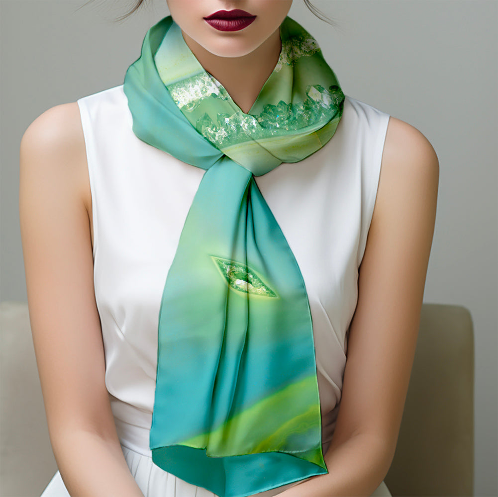June Birthstone Scarf (Made To Order)