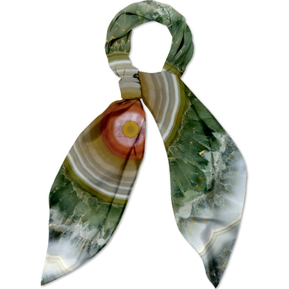 Ocean Jasper Mandala Scarf