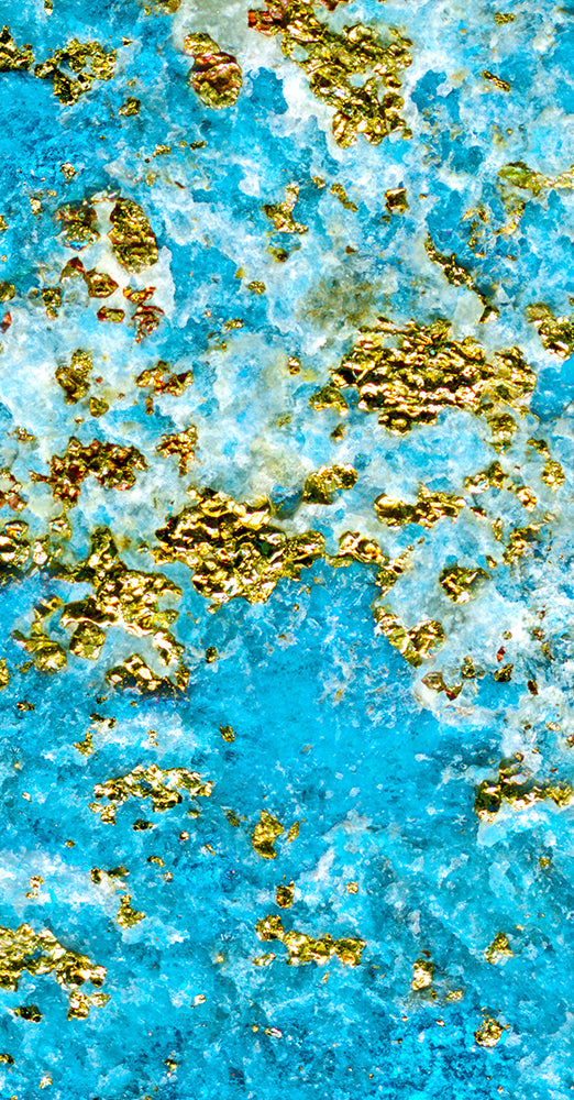 Begonia Azurite Scarf (Made To Order)