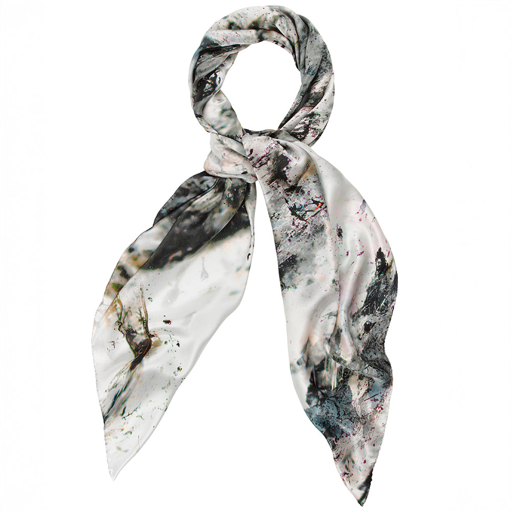 Snowy Quartz Scarf (Made To Order)
