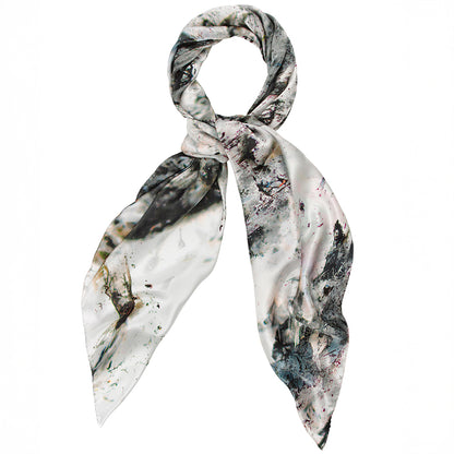 Snowy Quartz Scarf (Made To Order)