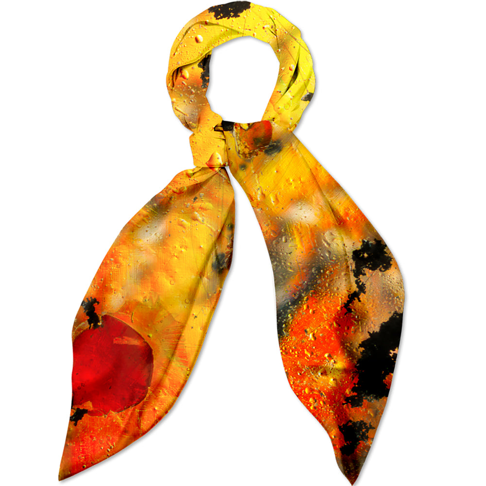 The Golden Quartz Scarf